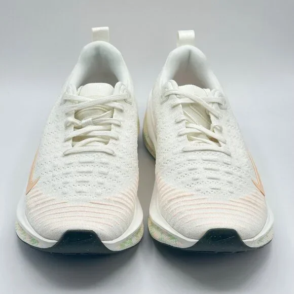 Nike React X Infinity Run 4 Sail-Crimson-Vapor Green Women's Size 11 HJ7666-133 - Picture 3 of 10